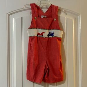 VIVE LA FE’TE BABY BOYS SMOCKING OUTFIT